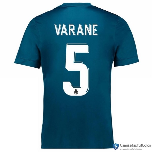 Camiseta Real Madrid Tercera equipo Varane 2017-18